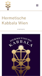 Mobile Screenshot of kabbala-wien.at